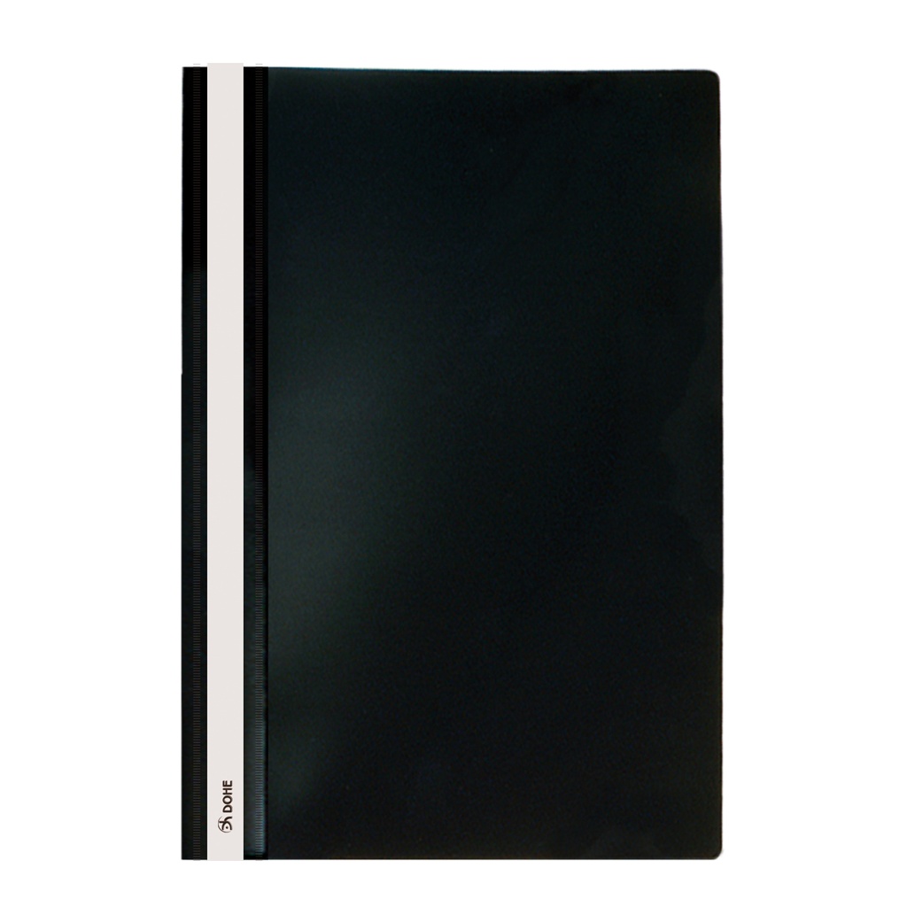 Dossier fastener PP folio negro Dohe