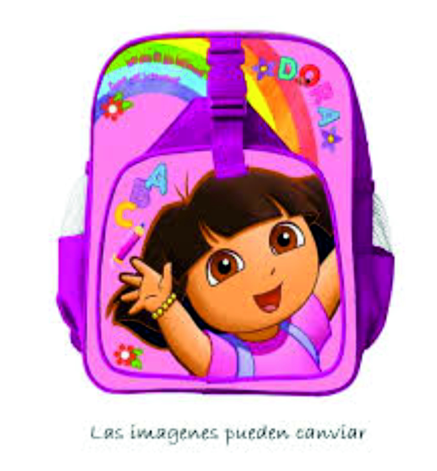 mochila guardería dora 31x25