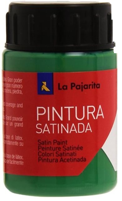 Pajarita satinada l-17 verde vivo 35ml