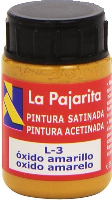 Pajarita satinada l-03 oxido amarillo 35ml