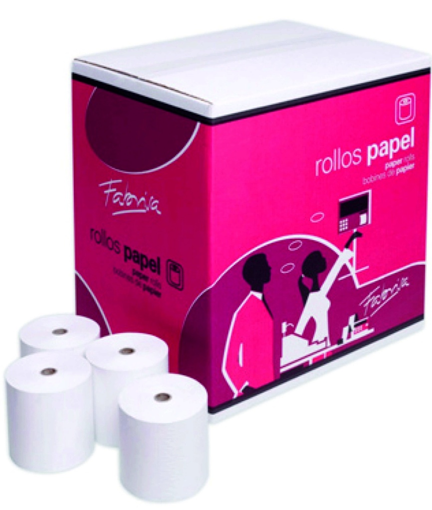 PAPEL TÉRMICO 57x30x12 SIN BPA PAQ. 10 ROLLOS