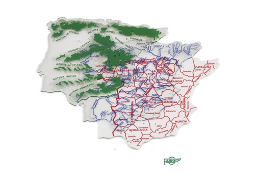 3 mapas españa