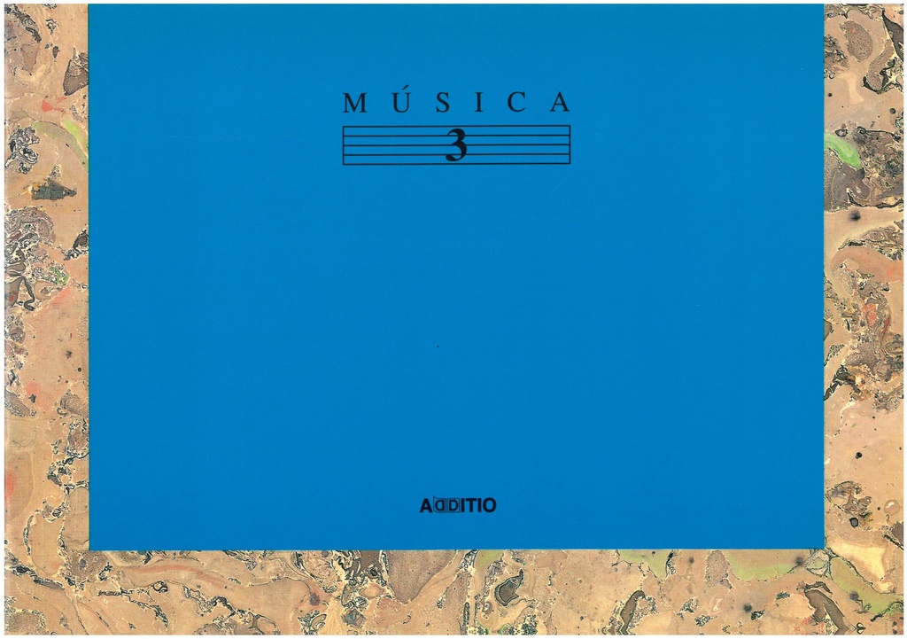 LIBRETA MÚSICA BASIC 3 PENTAGRAMAS 24mm ADDITIO