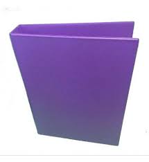 CARPETA 2 ANILLAS 40mm. Fº PVC LILA