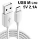 Cargador+cable datos micro usb