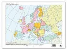 Mapa politico europa mudo