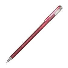 Bolígrafo Pentel hybrid dual metallic rosa