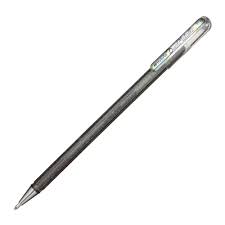 Bolígrafo Pentel hybrid dual metallic plata