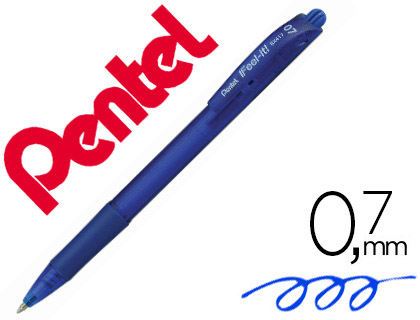 Bolígrafo ifeel-it! Bx417 0.7 azul Pentel