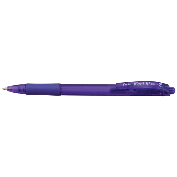 Bolígrafo ifeel-it! Bx417 0.7 violeta Pentel