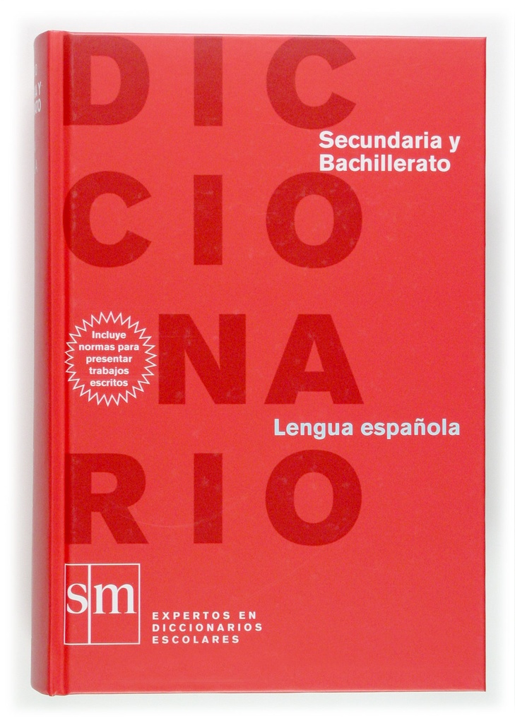 Diccionario de lengua española eso y bachillerato sm