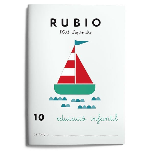 Cuaderno rubio educació infantil 10 valencià