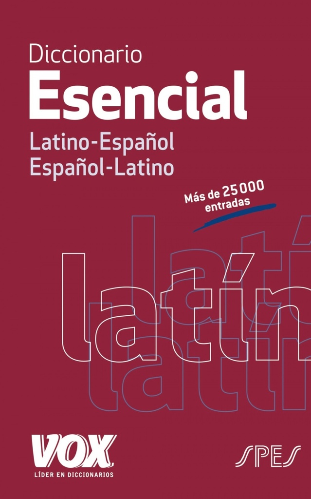 Diccionario esencial latino-español/español-latino