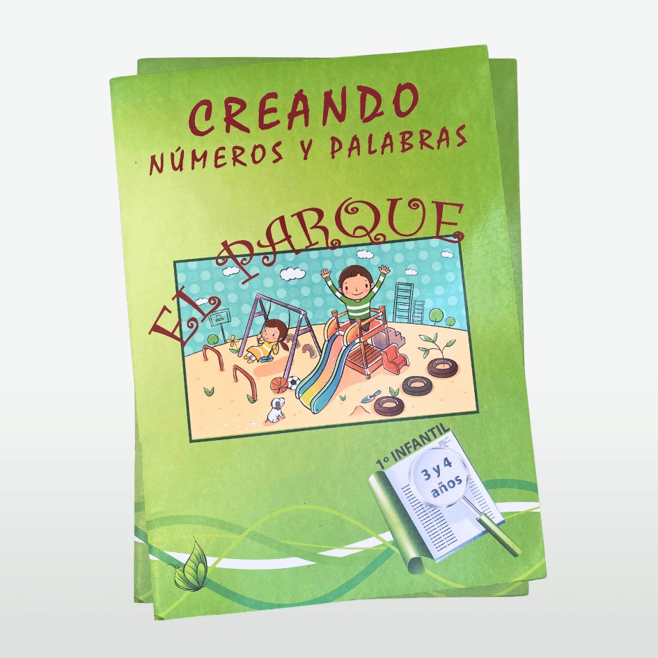 Creando números y palabras (a partir de 3 años) - El parque - Vadoca Ediciones