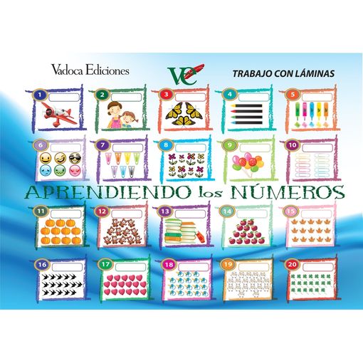 Láminas números - Vadoca Ediciones