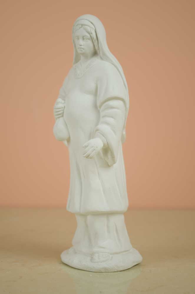 Figura de escayola - Pastora embarazada 19cm