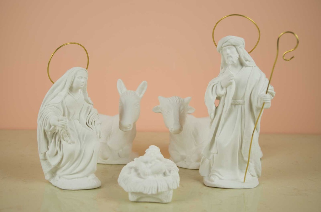 Figura escayola niño Jesús - Belén Nazaret 17cm