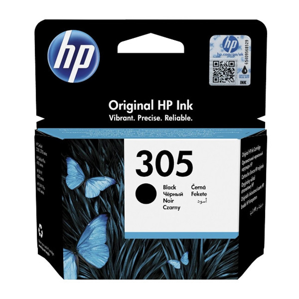 Cartucho tinta original hp 305 negro