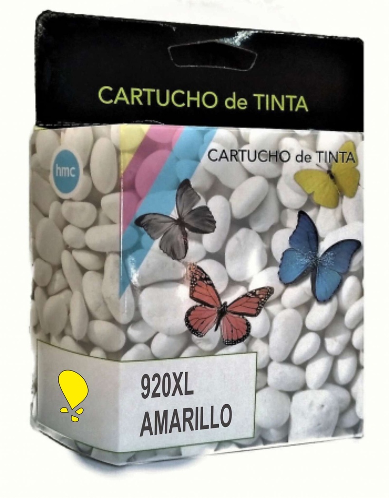 Cartucho tinta compatible hp 920xl amarillo