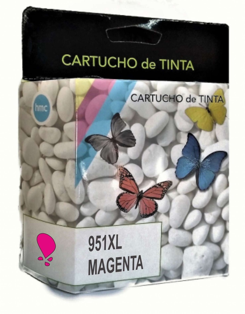 Cartucho tinta compatible hp 951xl magenta