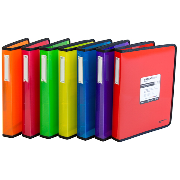 Carpeta A4+blackline color