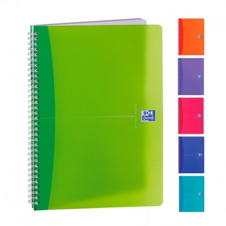 Cuaderno espiral A4 90h. 5x5 Oxford my colour