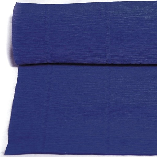 [200001423] Rollo papel crepe azul ultramar 0.5cmx2.5m Canson