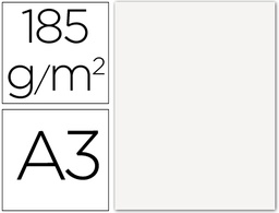 [200040180] Paquete/50 cartulinas blanco 01 A3 185gr Canson