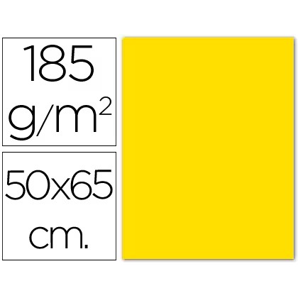 [200040187] P/50 cartulinas amarillo canario 05 A3 185g Canson