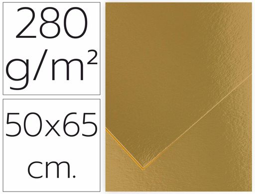 [200005821] CARTULINA CANSON ORO 39 280G 50x65 P/25U.