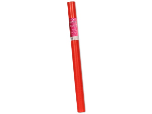 [C200 992 662] Rollo papel seda rojo vivo 0.5x5m 20gr