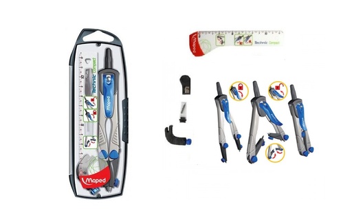 [538700] Compás Maped Technic Compact