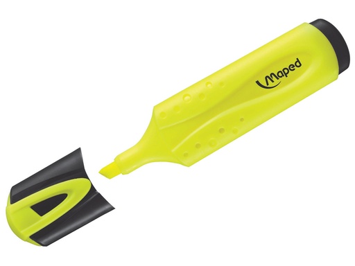 Marcadores fluorescentes amarillo