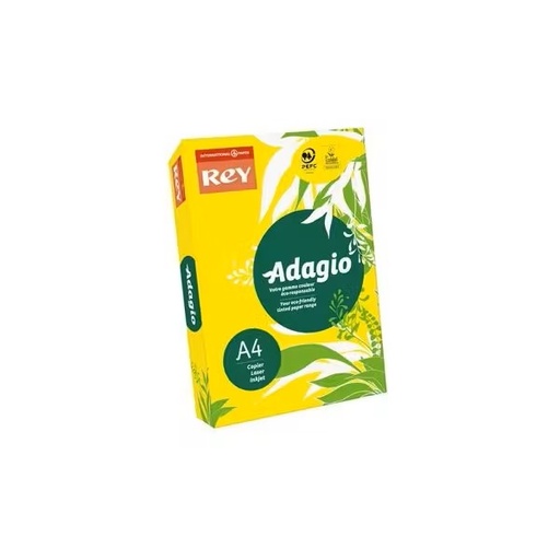 [30212] Paquete. 500h. A4 amarillo intenso