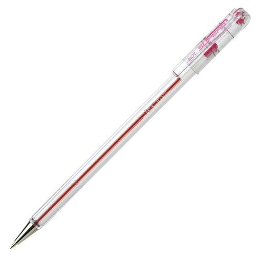 Bolígrafo superb bk77 rojo punta 0.7 Pentel