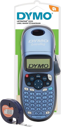[LT100H] Rotuladora LT-100h Dymo Letratag+1 cinta