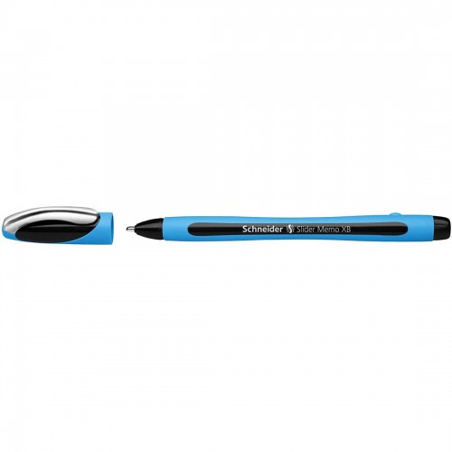 [150201] Bolígrafo negro slider memo xb punta gruesa schneider
