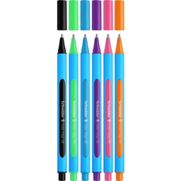 [152276] Bolígrafos slider edge xb punta ancha 6und colores surtidos schneider
