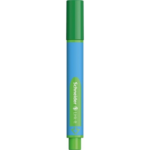 [154504] Bolígrafo verde linkit xb punta gruesa schneider