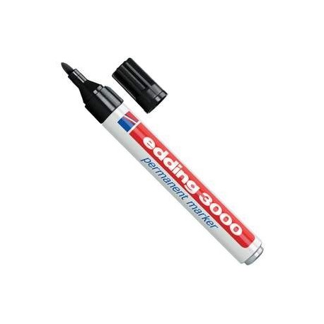 Permanente edding 3000 negro