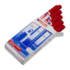 [1200/02] Rotulador edding 1200  rojo 02- caja 10 unid