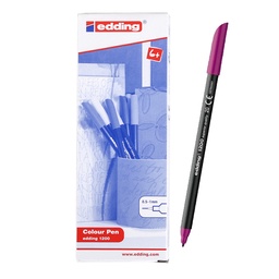 [E-1200 COL. 020] Rotulador edding 1200 magenta 20 caja 5und.