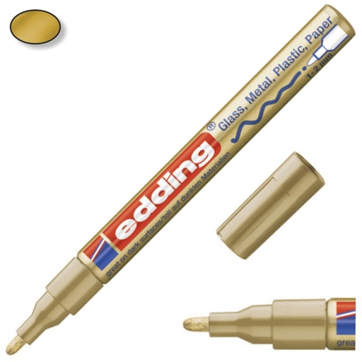 [751/053] Permanente edding oro 751 1-2mm