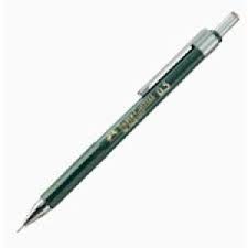 C/10u. Portaminas faber-castell 0.5mm verde