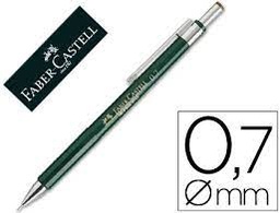 C/10u. Portaminas faber-castell 0.7mm verde