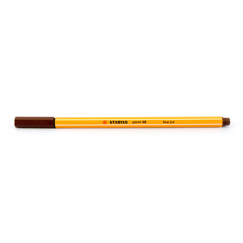 Fineliner stabilo point 88- nº45 marrón