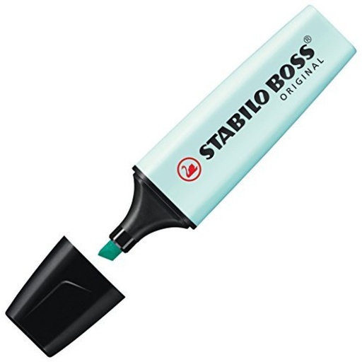 Fluorescente stabilo boss turquesa pastel