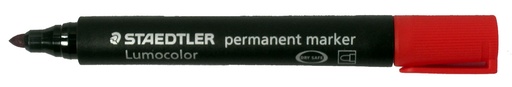 [352-2] Marcador permanente rojo 352-2