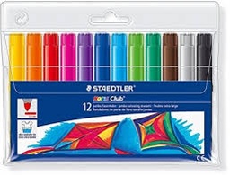 [340 WP12] Rotuladores Staedtler jumbo caja 12u 3.0mm