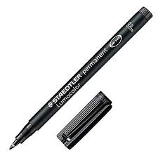 [318-9] ROTULADOR Lumocolor pen 319 F-ROPA NEGRO